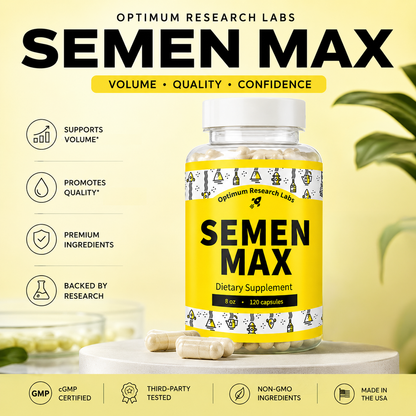 Semen Max - Volume Support and Reproductive Health Supplement